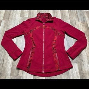 Women’s lululemon Maroon Snake Print Define Jacket